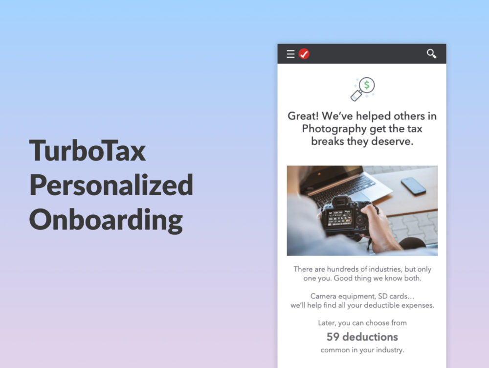 Cover photo with Phone screen showing a personalized screen for a Photographer